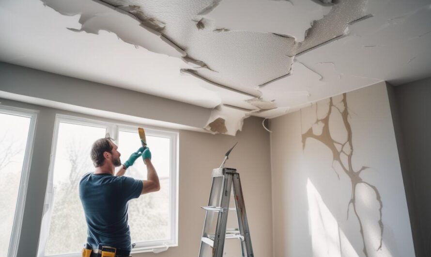 omment lisser un plafond irrégulier sans être un pro de l’enduit ?