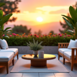 Élégance et praticité dans votre espace extérieur