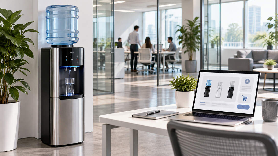 Commander en ligne votre fontaine à eau pour votre bureau
